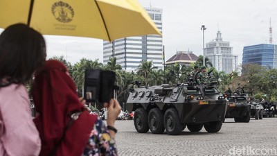Intip Persiapan HUT ke-80 TNI, Warga Bisa Saksikan
