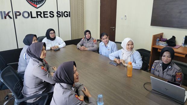 Kasat Reskrim Polres Sigi Iptu Siti Elminawati