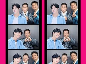 Foto Langka Presiden Lee Jae Myung Bareng RM BTS