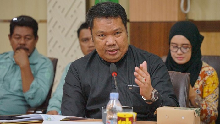 Mantan Direktur PAM Tirta Karajae, Andi Firdaus Jollong.