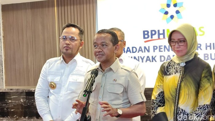 Menteri Energi dan Sumber Daya Mineral (ESDM) Bahlil Lahadalia