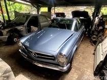 Cerita di Balik Mercy BJ Habibie yang Dibeli Ridwan Kamil Masuk Bengkel