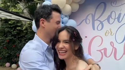 8 Foto Gender Reveal Kehamilan Steffi Zamora, Mesra Bareng Nino Fernandez