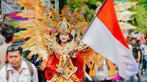 Parade pebalap MotoGP Mandalika 2025