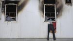Pascakebakaran Hunian Pekerja IKN, 56 Kamar Hangus Terbakar