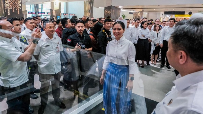 Peluncuran aplikasi All Indonesia di Bandara Soekarno Hatta, Rabu (1/10/2025).
