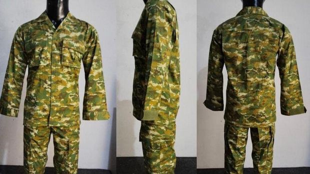 Seragam PDL TNI baru. (Dok. Istimewa)