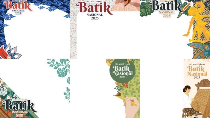 Twibbon Hari Batik Nasional 2025