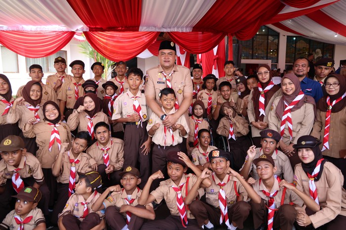 Bupati Rudy-Kwarcab Kabupaten Bogor Raih Penghargaan Gerakan Pramuka Jabar