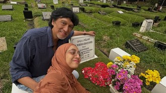 Pesan Haru Ikang Fawzi Lepas Chiki Fawzi ke Jalur Gaza