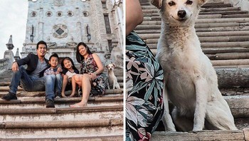 Sedang foto keluarga saat berkunjung ke Guanajuato. Ada teman kecil yang mau ikutan. Foto: El fotógrafo de Guanajuato via Bored Panda