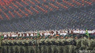 HUT TNI Dipindah dari Monas ke Cilangkap, Parade Kapal Induk Dibatalkan
