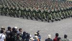 Gladi Bersih HUT ke-80 TNI, Monas Jadi Panggung Parade Pasukan-Alutsista