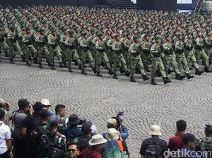 Video: Gladi HUT TNI, Panglima Minta Prajurit Beri Tatapan Tajam