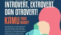 Infografis: Kamu Termasuk Introvert, Extrovert, atau Bahkan Otrovert?