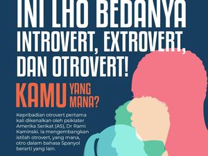 Infografis: Kamu Termasuk Introvert, Extrovert, atau Bahkan Otrovert?