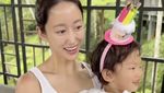 Potret Birthday Trip Jeon Hye Bin dan Anak di Bali, Simpel tapi Full Senyum