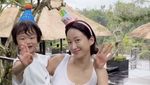 Potret Birthday Trip Jeon Hye Bin dan Anak di Bali, Simpel tapi Full Senyum