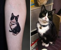Seniman tato Yeono memiliki kemampuan yang luar biasa untuk urusan hyper-realistic tato hewan peliharaan. Berikut ini beberapa contohnya.