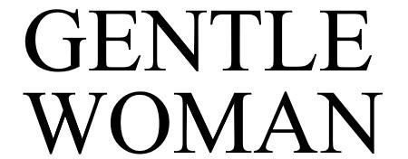Logo Gentlewoman yang didaftarkan oleh Gentlewoman Co Ltd (dok. Situs DJKI Kemenkum)