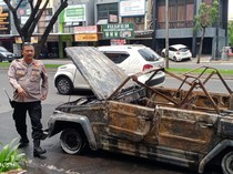 Mobil Pengantin Terbakar, Mempelai Selamat-Langsung Pemberkatan Nikah