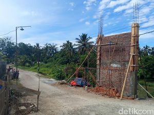 Viral Gapura Rp 356 Juta Menuju Rumah Wabup-Kadis, PUPR Pandeglang Buka Suara