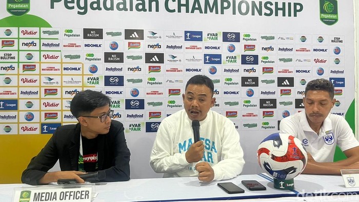 Konferensi pers PSIS Semarang jelang melawan Barito Putera, Jumat (3/102/2025).