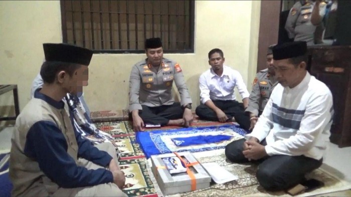 Sejoli tahanan narkoba menikah di Rutan Polres Gowa.