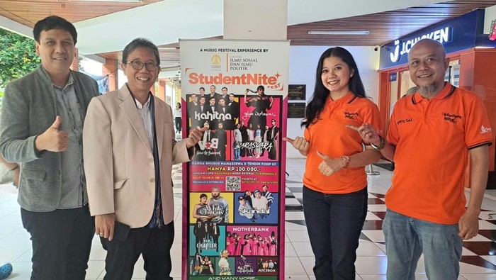 Student Nite Festival 2025 bakal digelar pada 2 November 2025.