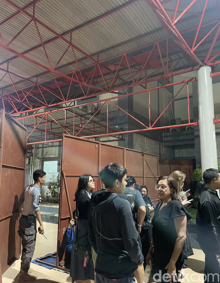 Penampakan venue konser The Smashing Pumpkins.