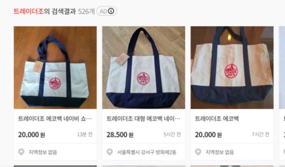 Tote Bag Trader Joe's