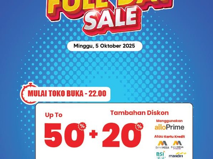 Transmart Full Day sale 5 Oktober