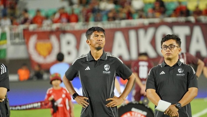 Pelatih Caretaker PSM Makassar, Ahmad Amiruddin.