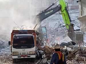 Korban Meninggal Ponpes Al Khoziny Jadi 37 Orang, Paling Banyak di Lantai 1