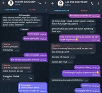 Chat WhatApp Penipuan Online