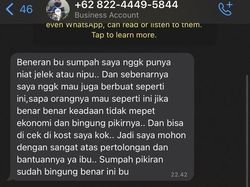Chat WhatsApp Penipu Online Ini Bikin Marah hingga Ngakak