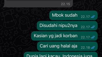 Dibalas dengan sebuah nasihat. Foto: X.com