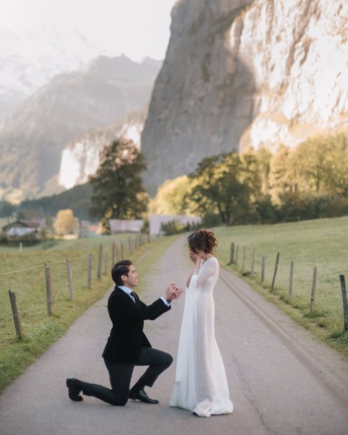 El Rumi dan Syifa Hadju lamaran.