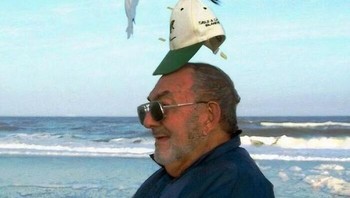 Detik-detik burung mengambil topi. Foto: Boredpanda