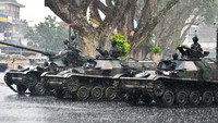Untuk mempersiapkan hari puncak HUT ke-80 TNI, dilakukan juga gladi bersih. Kegiatan puncak HUT TNI di Sumut tahun ini berpusat di Lapangan Merdeka Kota Medan (Dok. Kodam I/BB)