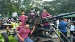 Kemeriahan Warga Sumut Ikut Ramaikan Kegiatan Jelang HUT ke-80 TNI di Medan