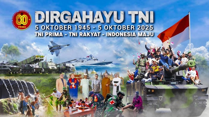 HUT TNI ke-80 Tahun 2025