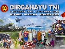HUT ke-80 TNI 2025: Sejarah, Tema hingga Link Download Logo Resminya