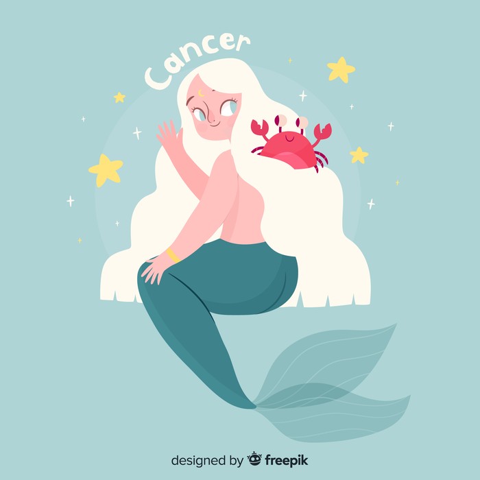 Ilustrasi zodiak Cancer