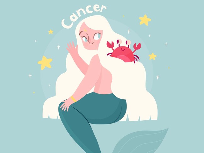 Ilustrasi zodiak Cancer