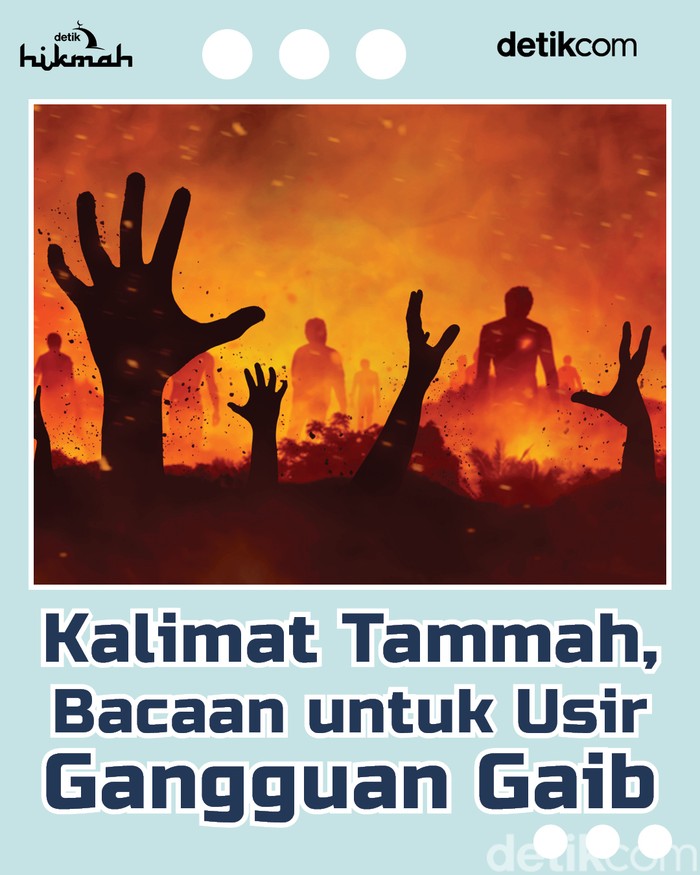 Kalimat Tammah - Infografis detikHikmah.
