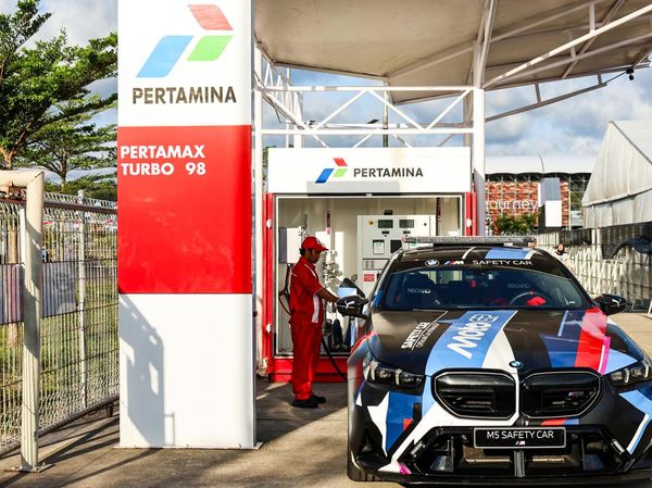 Intip Safety Car MotoGP Mandalika Isi BBM di SPBU Modular