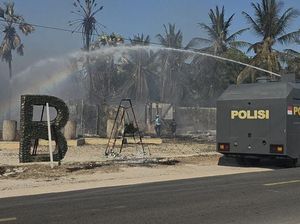 Resor WN Hungaria di Sumba Hangus Terbakar, Kerugian Rp 10 Miliar