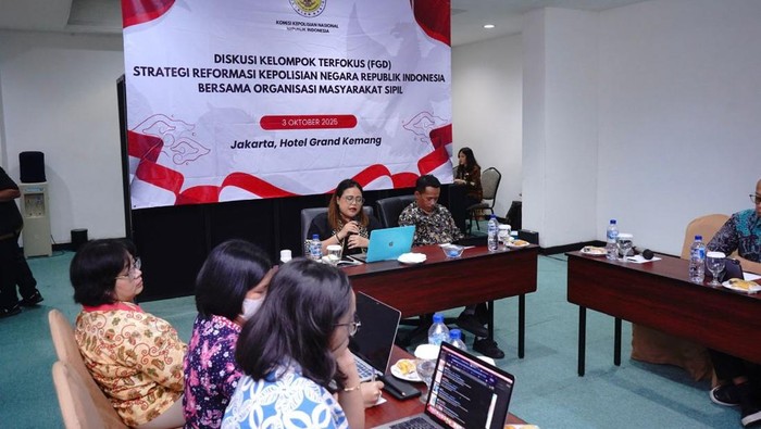 Kompolnas Gelar FGD Reformasi Polri, Serap Aspirasi dari Kontras Hingga YLBHI.