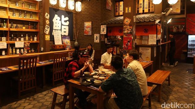 Suasana Kushitomo Bali yang sangat Jepang.